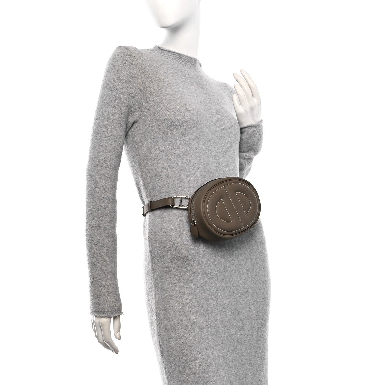 Hermes Swift In-The-Loop Belt Bag Etoupe 3 of 9