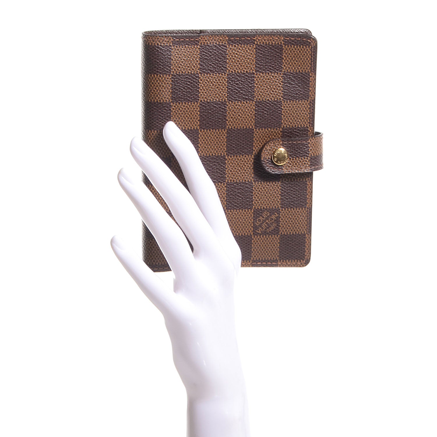 Louis Vuitton Damier Ebene Small Ring Agenda Cover 2 of 7