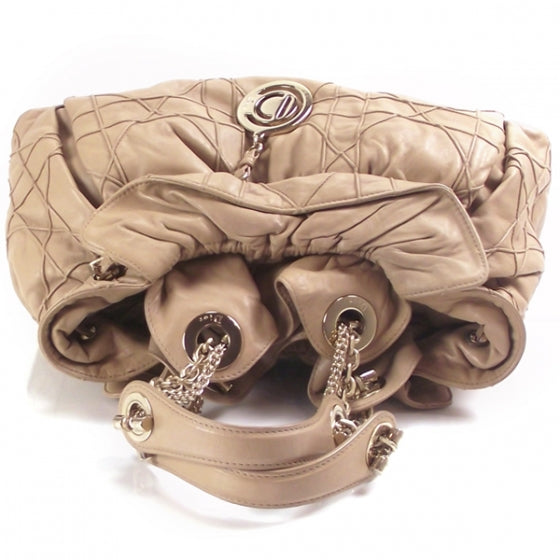 Lambskin Cannage Medium Le Trente Tote Beige