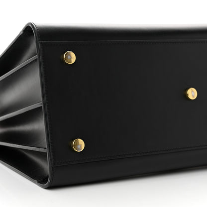 Saint Laurent Calfskin Small Sac De Jour Black Fuchsia 8 of 12