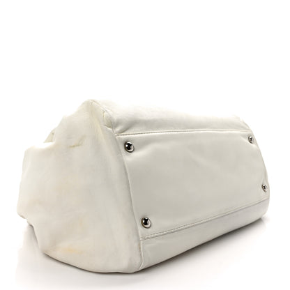 Chanel Lambskin Sensual Accordion Flap White 3 of 12