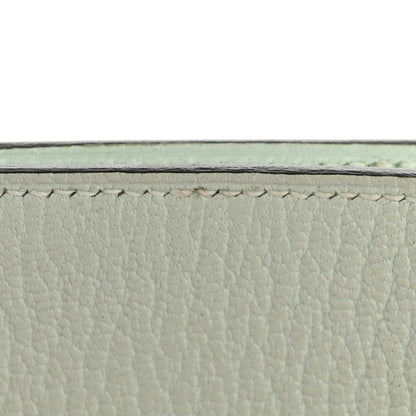 Hermes Chevre Mysore Bearn Card Holder Wallet Vert Peppermint 10 of 10