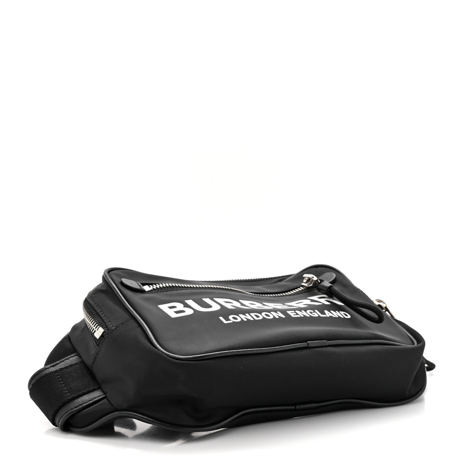 Burberry Econyl Logo Print Large Cannon Bum Bag Black 4 of 9