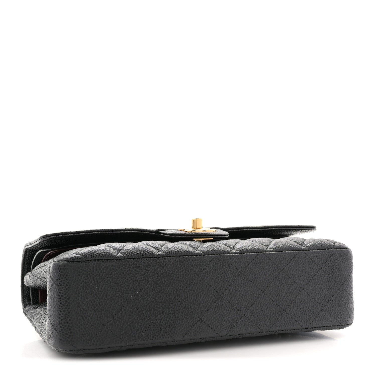 Chanel Caviar Quilted Medium Double Flap Black 4 of 11