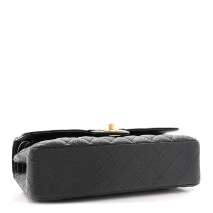 Chanel Caviar Quilted Medium Double Flap Black 4 of 11