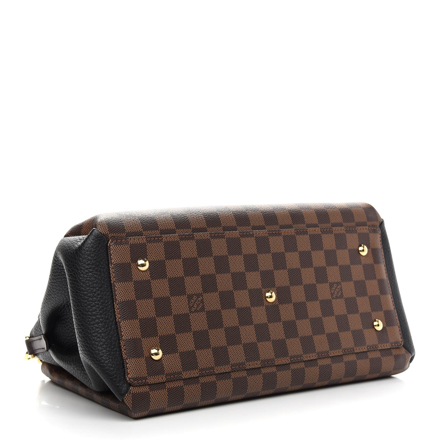 Louis Vuitton Cuir Taurillon Damier Ebene Normandy Black 4 of 8