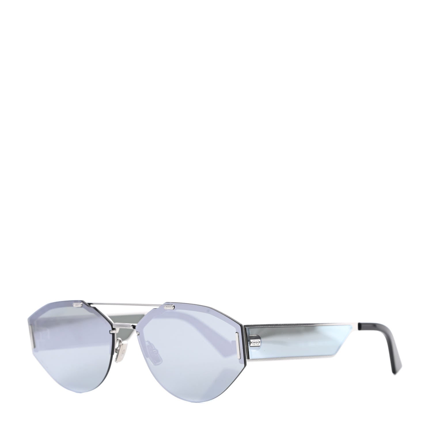 Christian Dior HOMME Mirrored 233S Sunglasses Silver 1 of 9