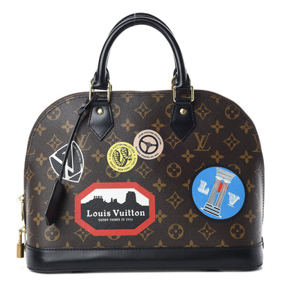Louis Vuitton Monogram World Tour Alma PM 1 of 9