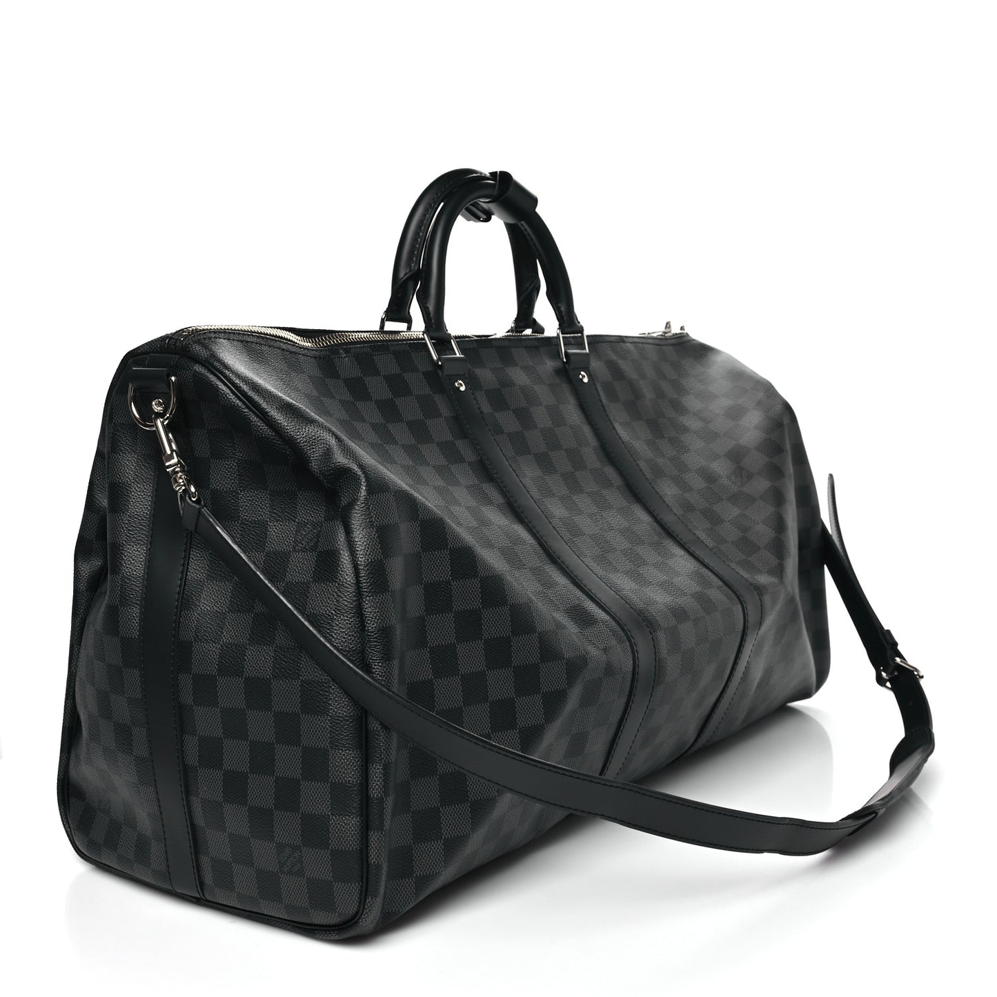 Damier Graphite Keepall Bandouliere 55