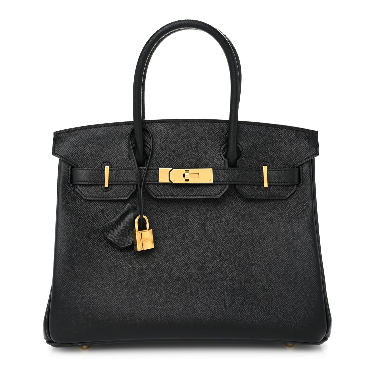 Epsom Birkin 30 Black