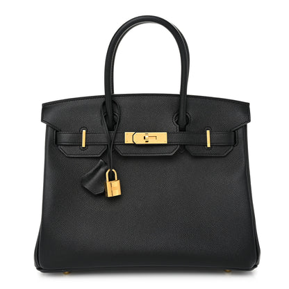 Hermes Epsom Birkin 30 Black 1 of 12