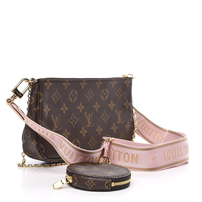Louis Vuitton Monogram Multi Pochette Accessories Rose Clair 3 of 9