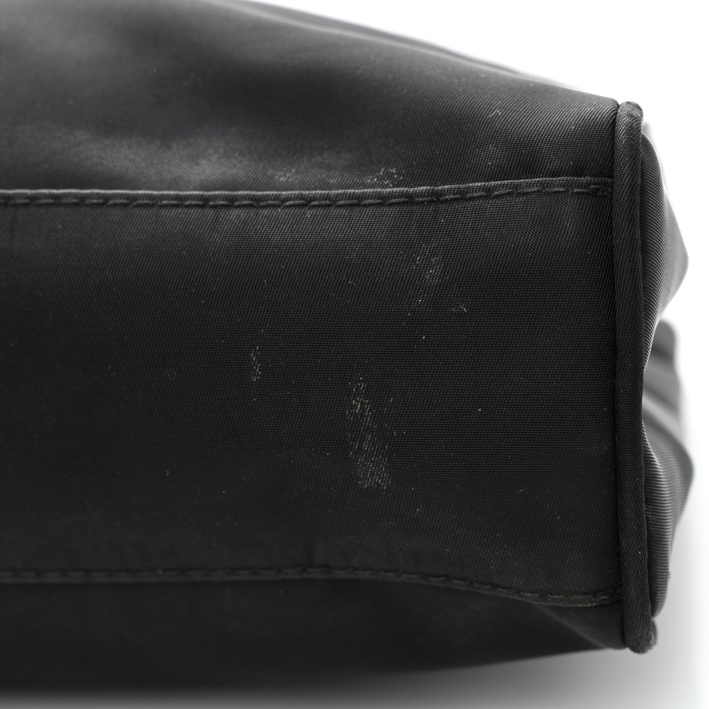 Nylon Small Tote Black