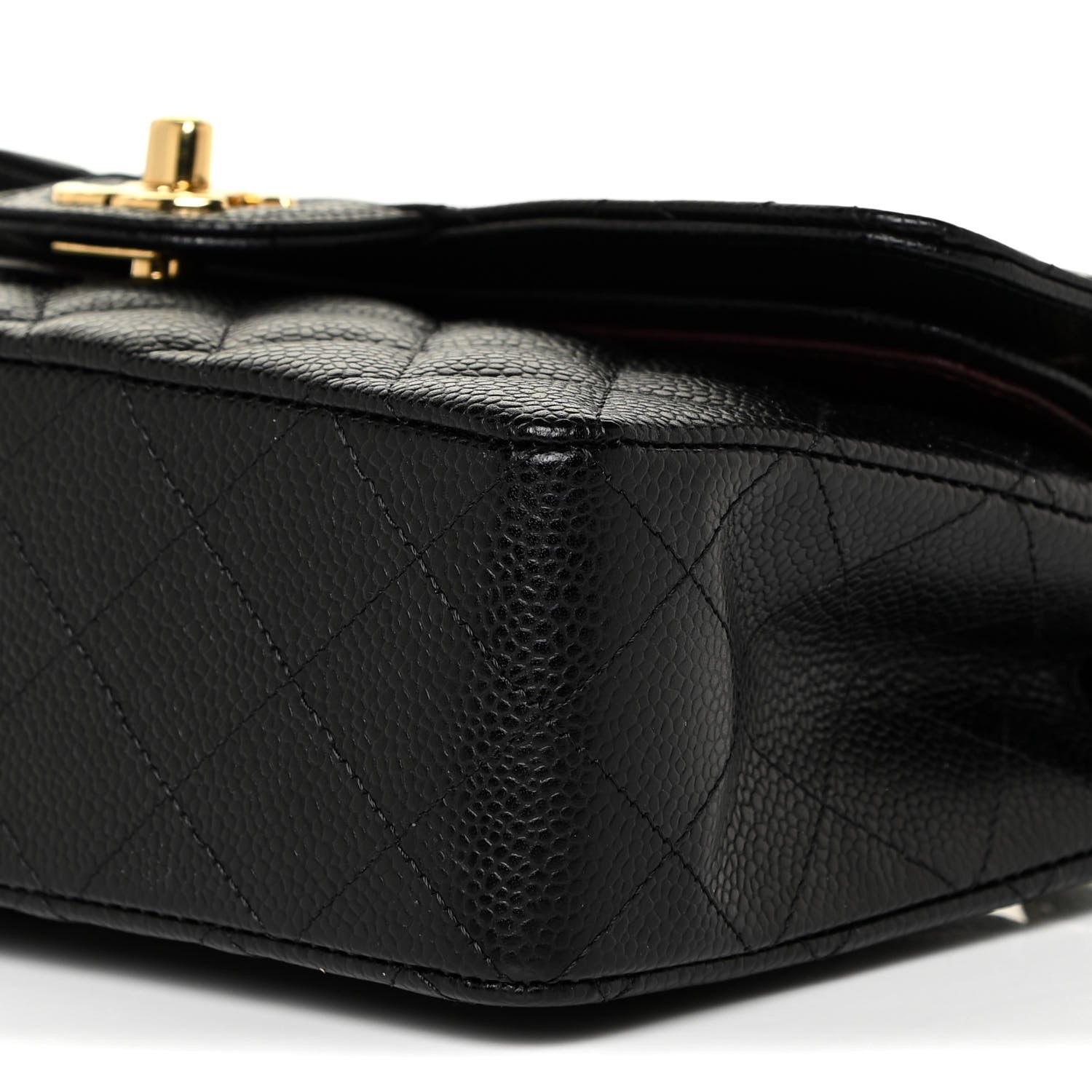 Chanel Caviar Quilted Small Double Flap Black 10 of 11