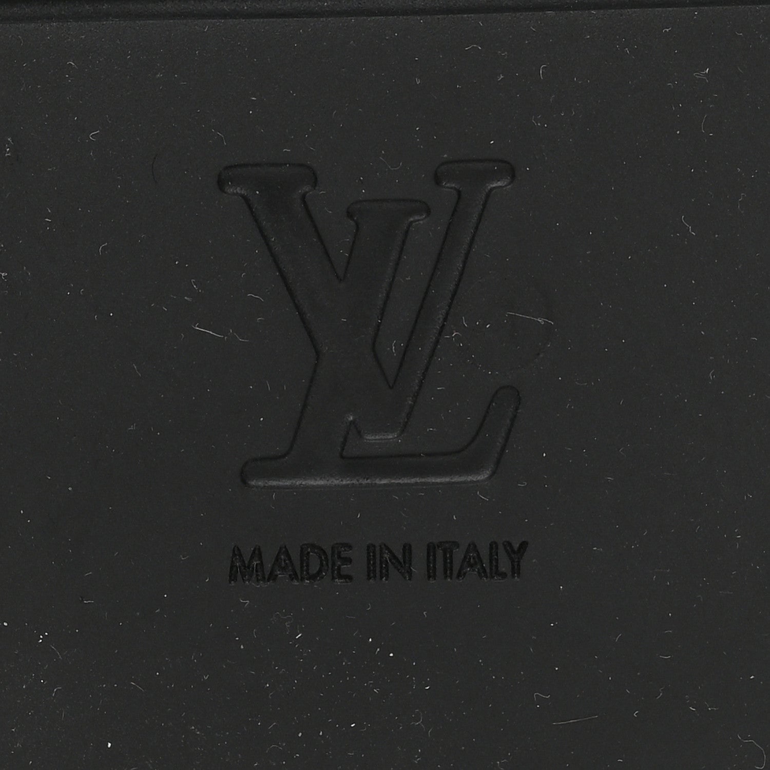 Louis Vuitton Calfskin Mens LV Studded Oasis Mules 9 Black 7 of 9
