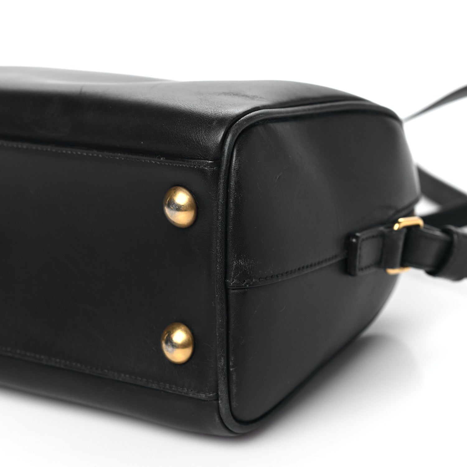 Saint Laurent Calfskin Classic Baby Duffle Navy Blue 10 of 15