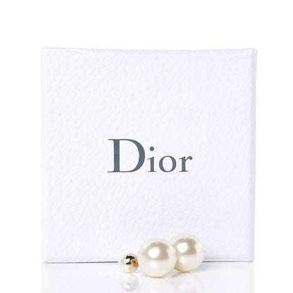 Christian Dior Pearl Mise En Dior Tribal Earrings 4 of 4