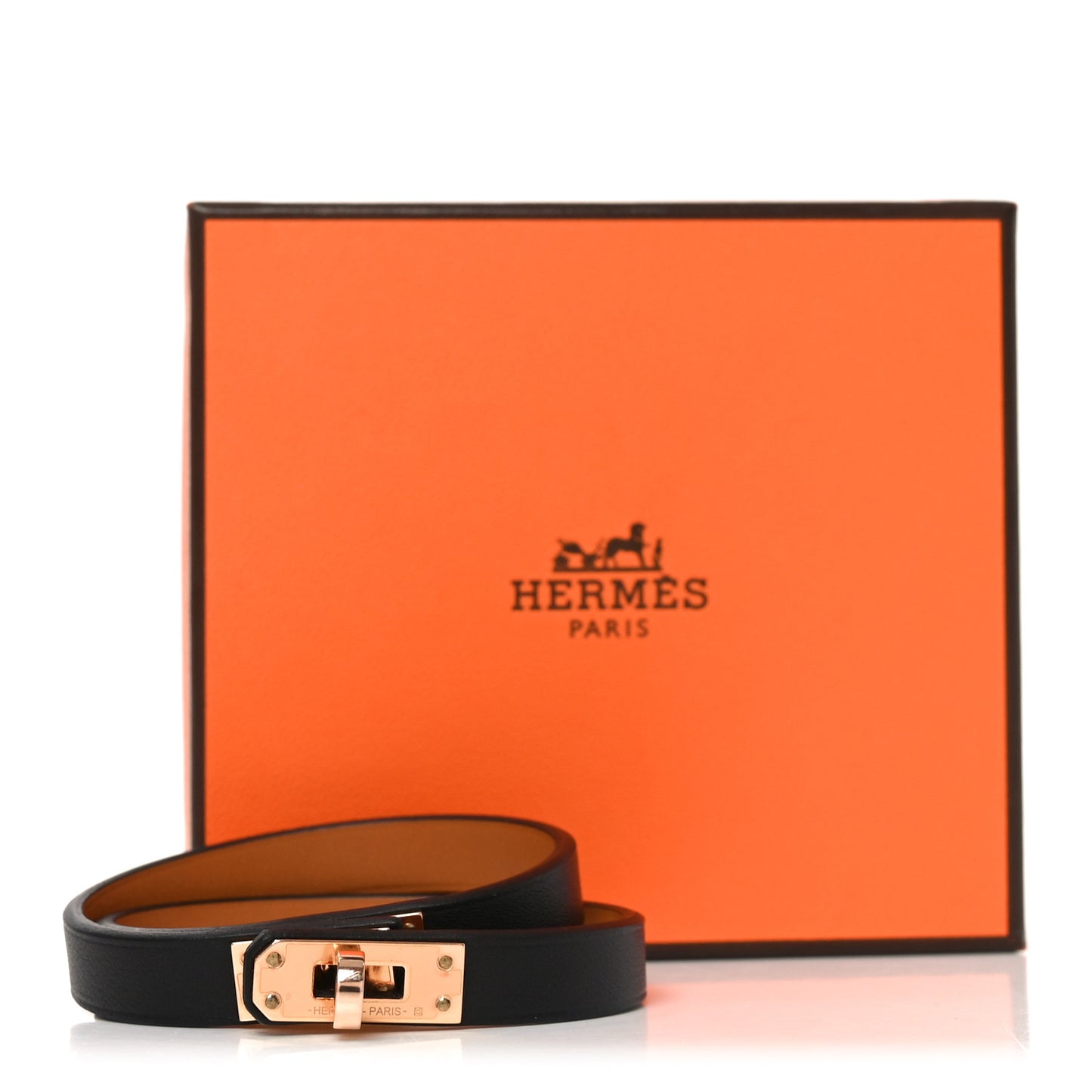 Swift Mini Kelly Double Tour Bracelet T2 Black
