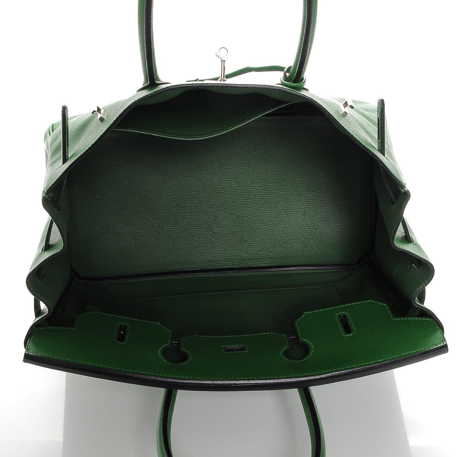 Hermes Epsom Birkin 35 Vert Bengale 7 of 26