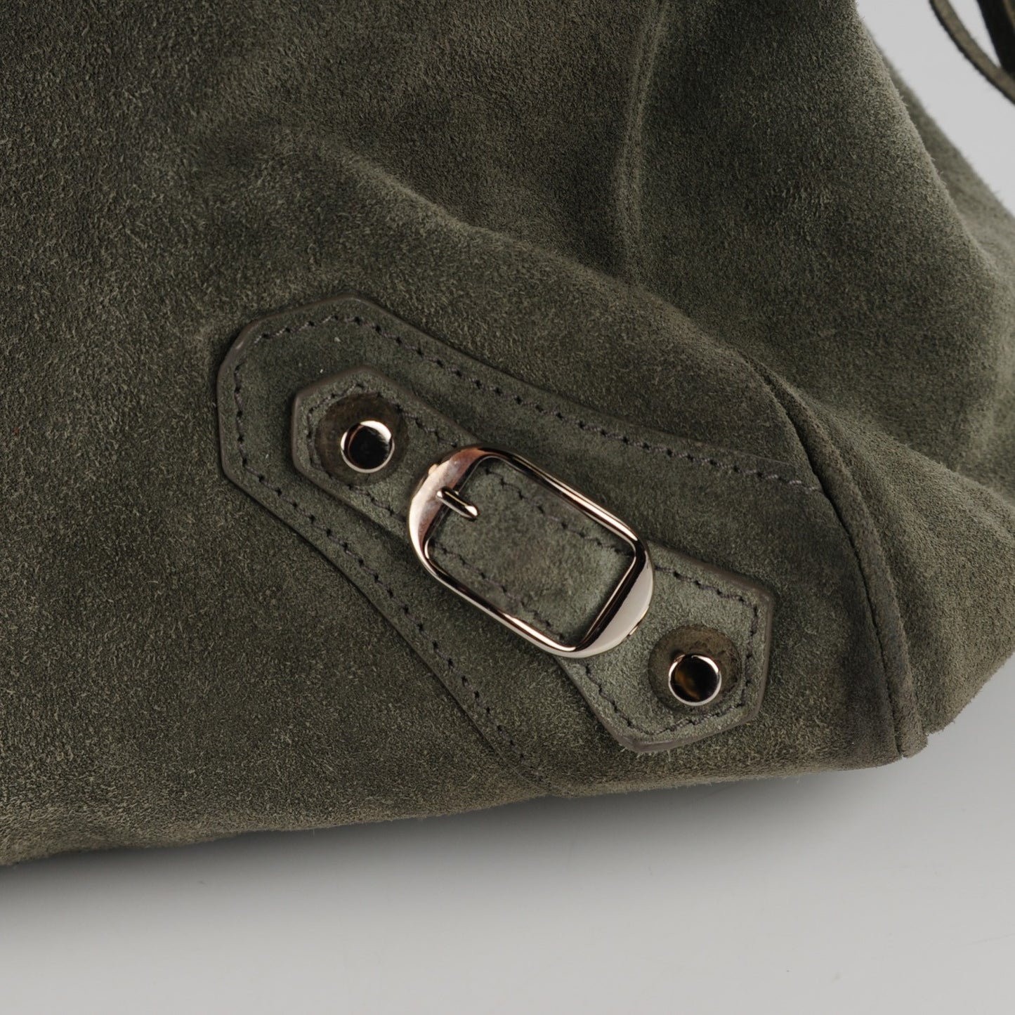 Baby Daim Suede Velo Gris Vison