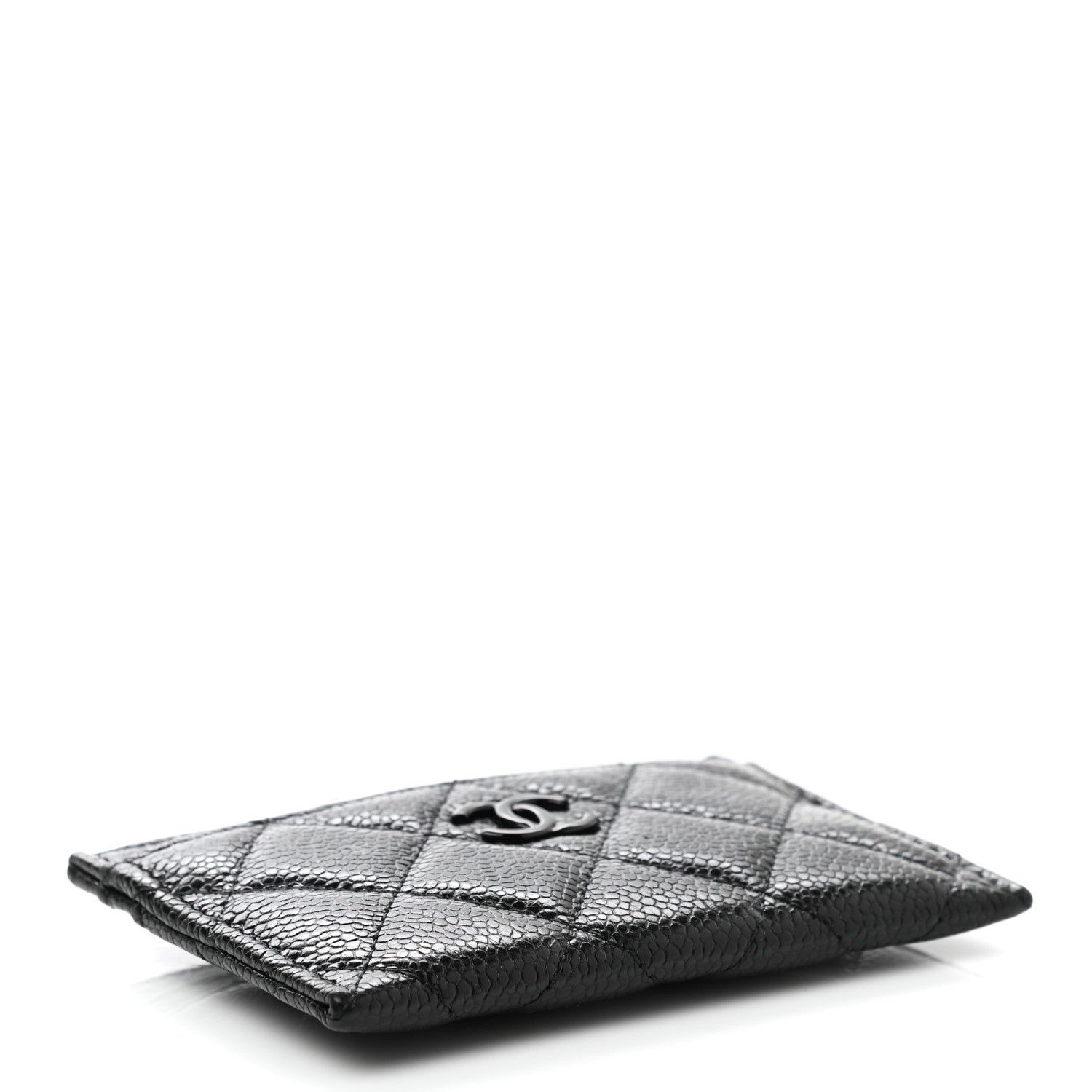 Chanel Caviar Quilted Incognito Card Holder Black 4 of 9