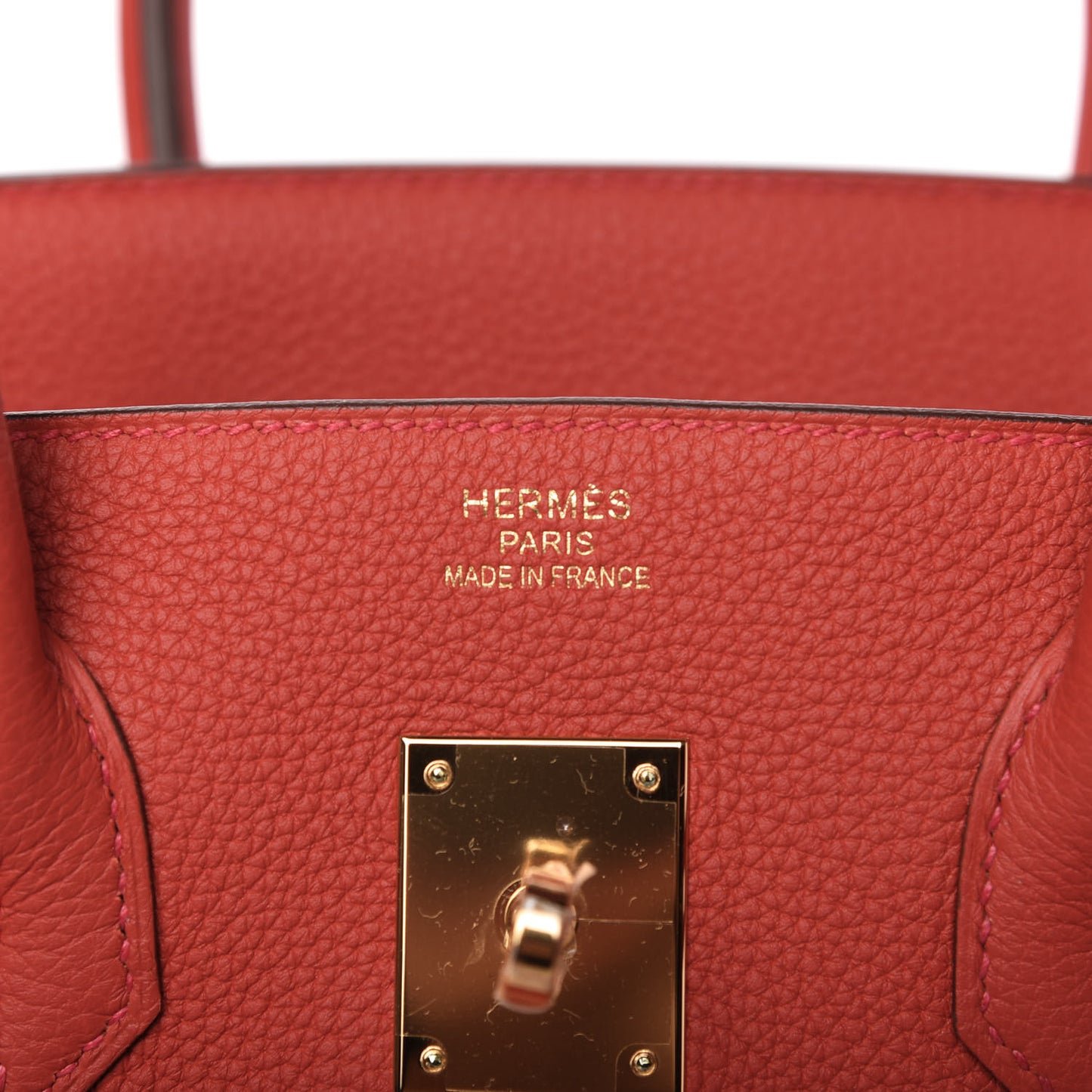 Togo Birkin 35 Rouge Tomate