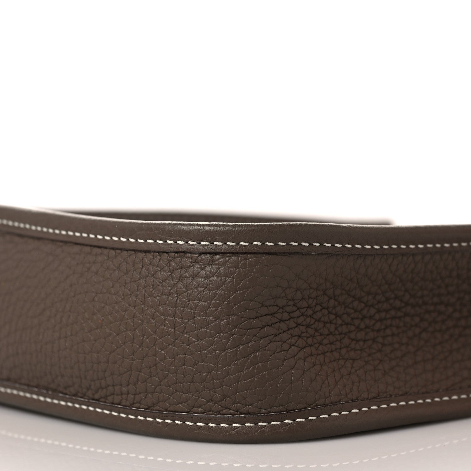Hermes Taurillon Clemence Amazone Evelyne TPM Etoupe Bleu Indigo 8 of 10