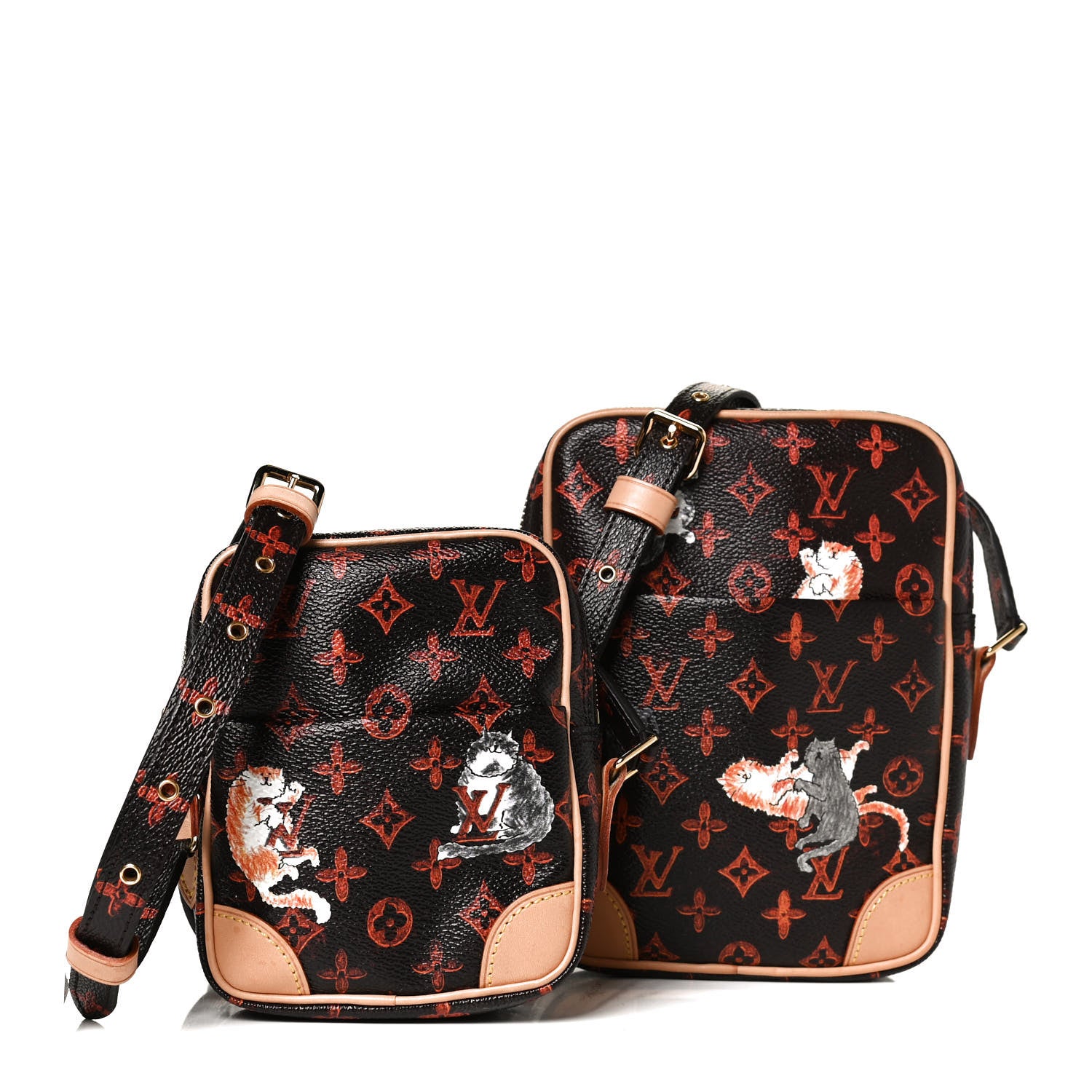 Louis Vuitton Catogram Paname Set Marron 1 of 19