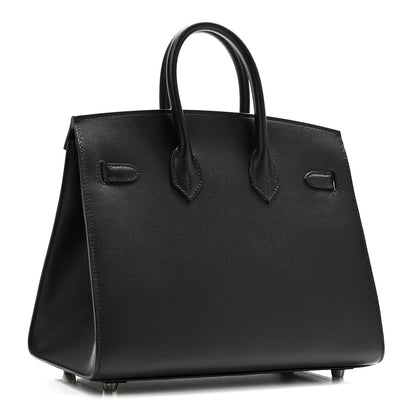 Hermes Epsom Birkin Sellier 25 Black 3 of 12