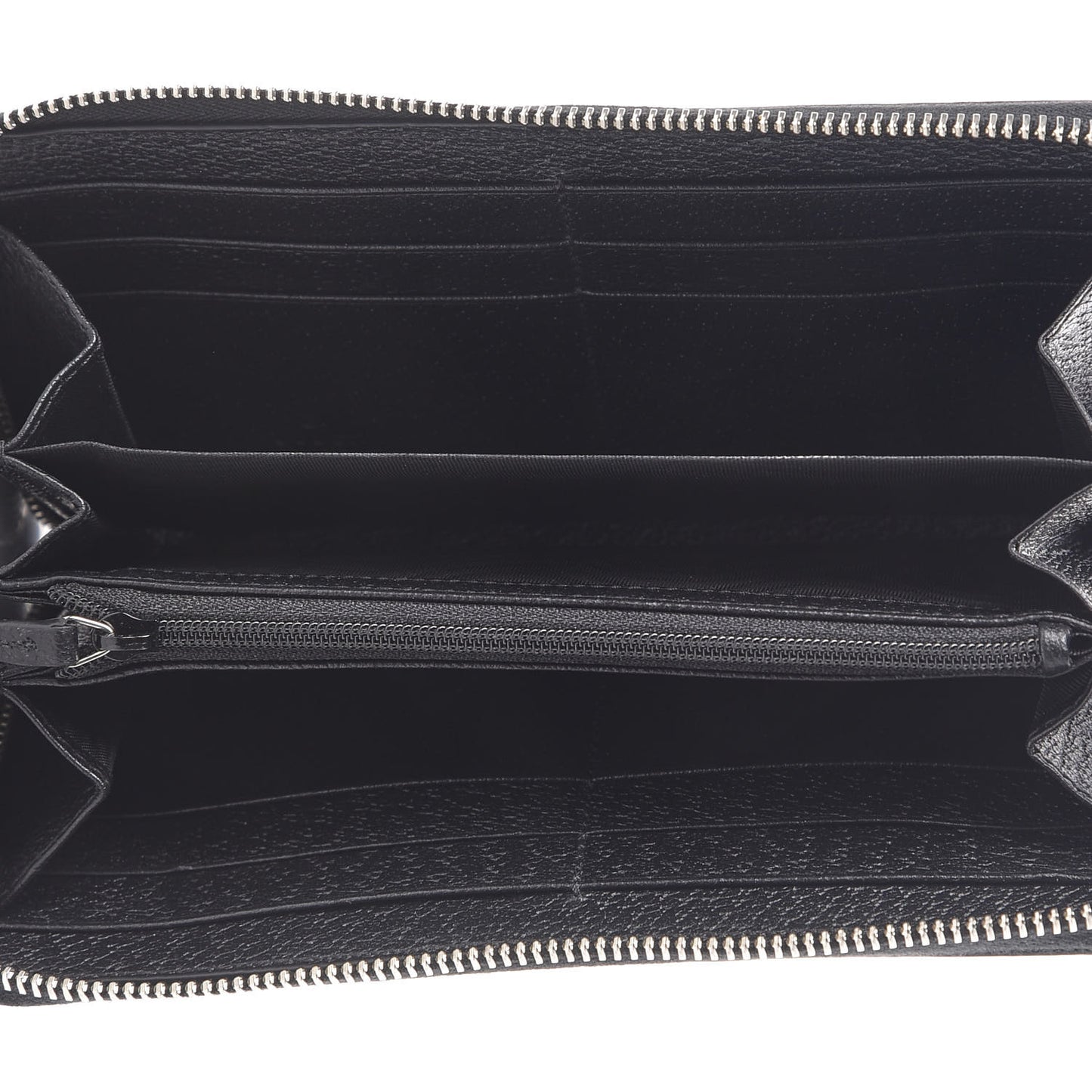 GG Supreme Monogram Psychedelic Zip Around Wallet Black Multicolor