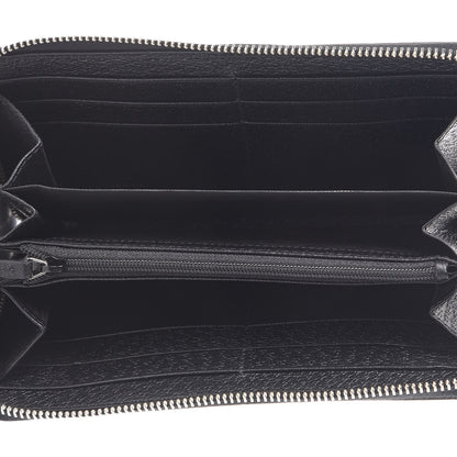 Gucci GG Supreme Monogram Psychedelic Zip Around Wallet Black Multicolor 5 of 6