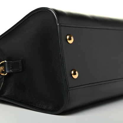 Saint Laurent Calfskin Monogram Baby Cabas Black 5 of 7
