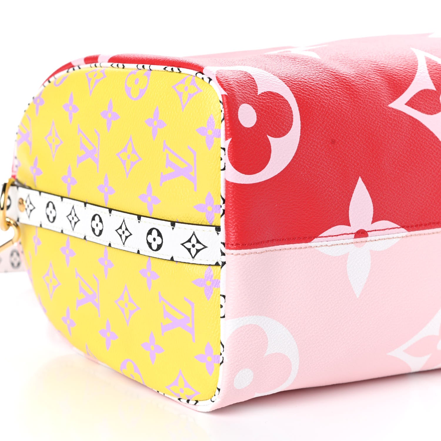 Louis Vuitton Monogram Giant Speedy Bandouliere 30 Rouge 8 of 9