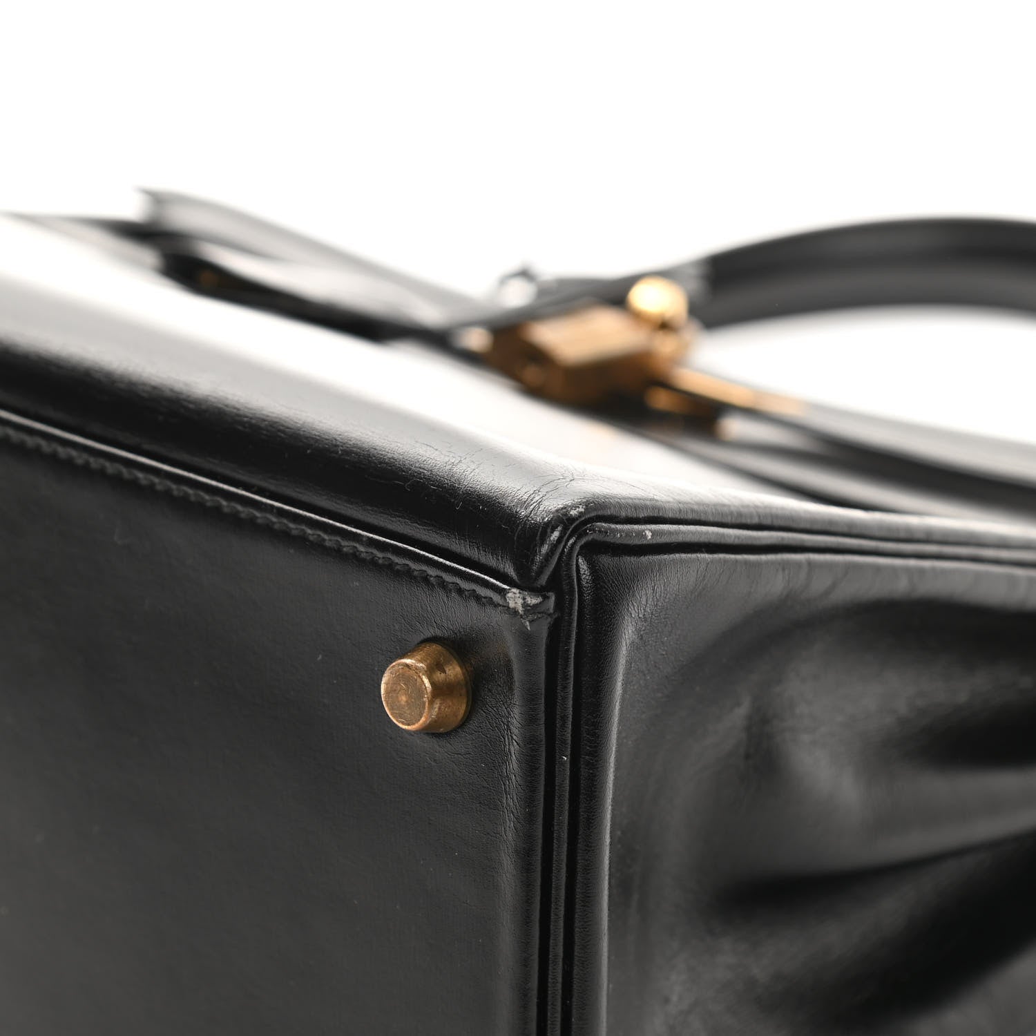 Hermes Box Kelly Retourne 32 Black 9 of 18