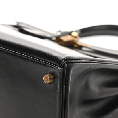 Hermes Box Kelly Retourne 32 Black 9 of 18