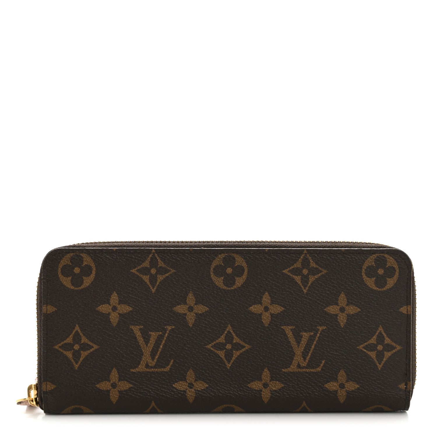 Louis Vuitton Monogram Clemence Wallet Rose Ballerine 1 of 8