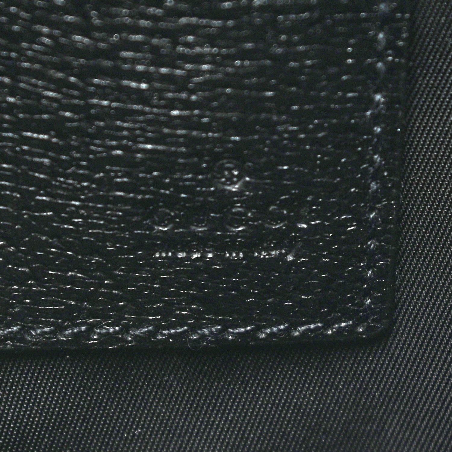 Gucci Econyl Nylon Monogram Off The Grid Zip Pouch Black 6 of 8
