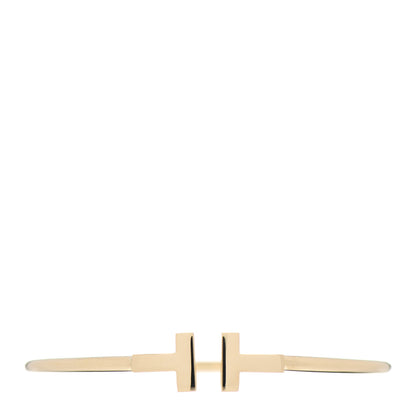 Tiffany 18K Yellow Gold T Wire Bracelet 1 of 4