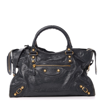 Balenciaga Agneau Giant 12 Gold Hardware City Anthracite 4 of 13