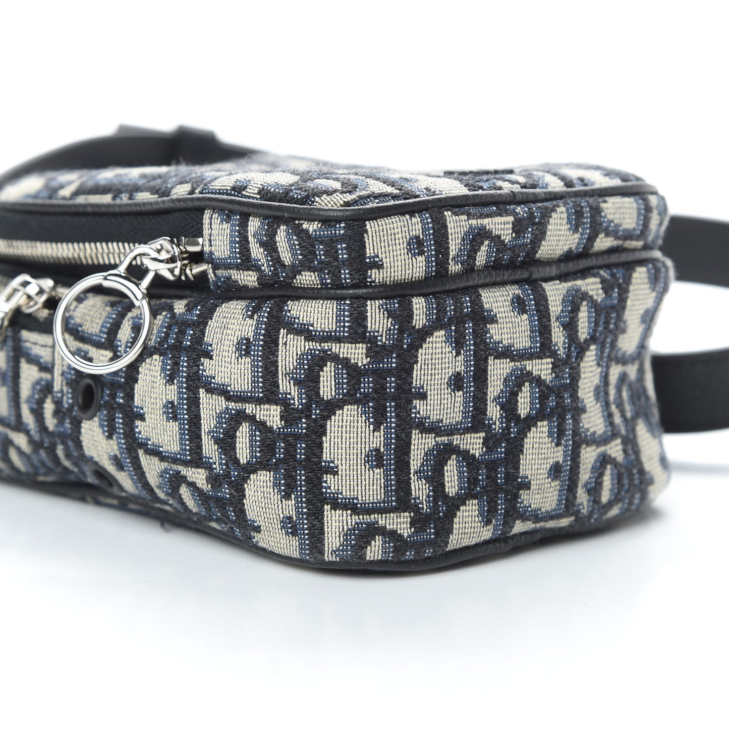 Oblique Crossbody Bag Blue