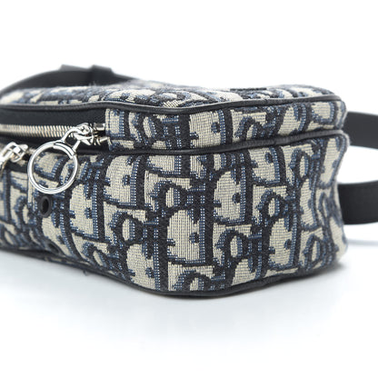 Christian Dior Oblique Crossbody Bag Blue 10 of 11