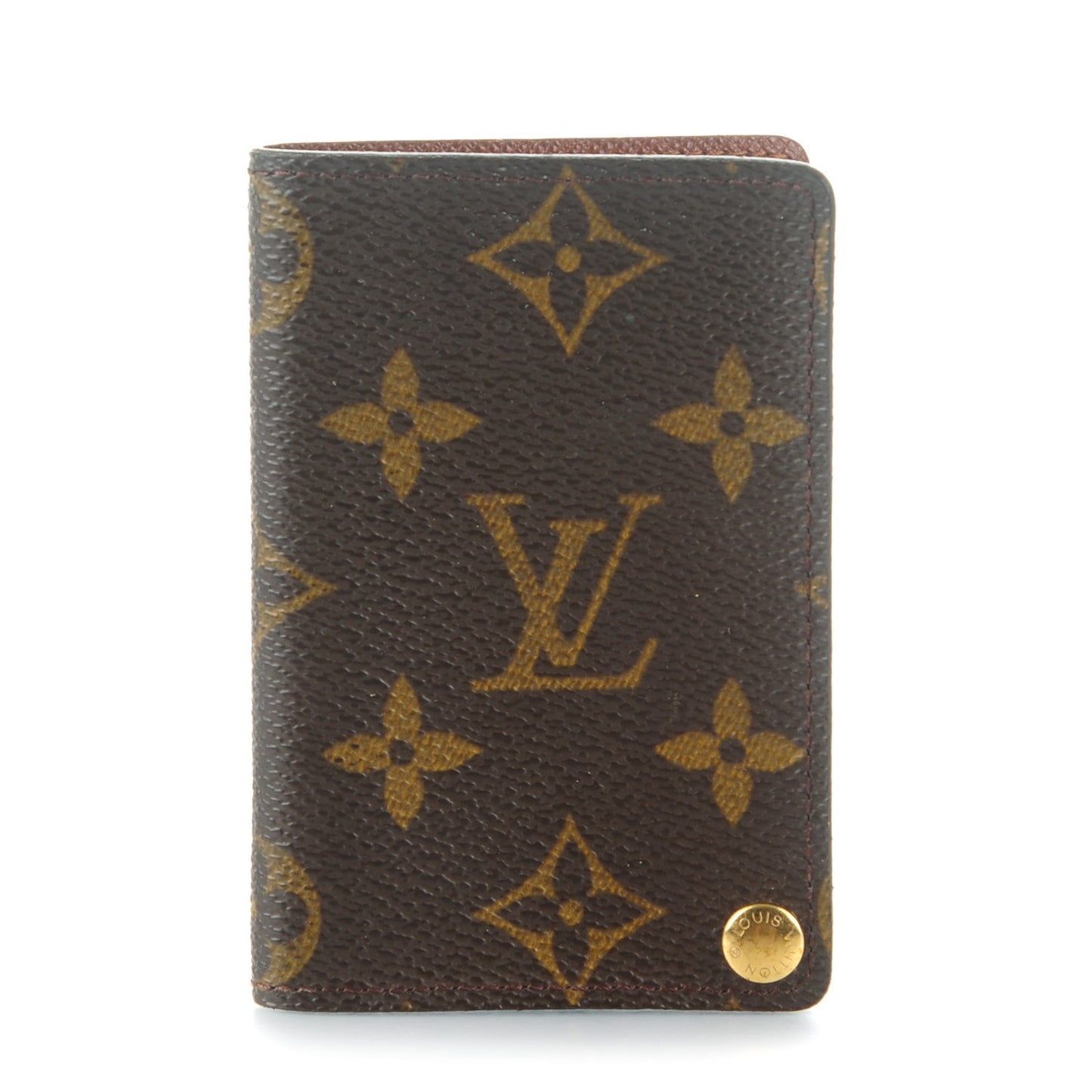 Monogram Credit Card Photo Holder