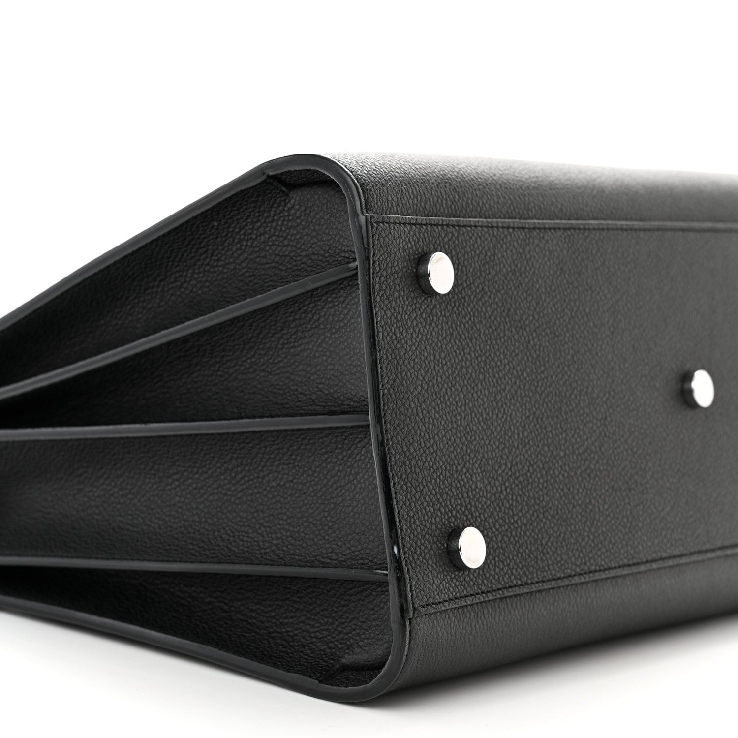 Saint Laurent Grained Calfskin Small Sac De Jour Black 10 of 13