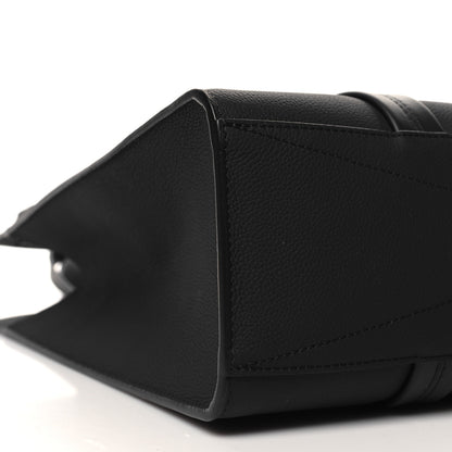 Louis Vuitton Grained Calfskin LV Aerogram Tote Black 8 of 9