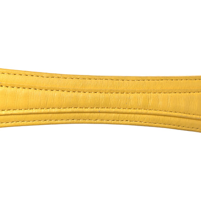 MCM Visetos Barrel Bag White Yellow 23 of 23