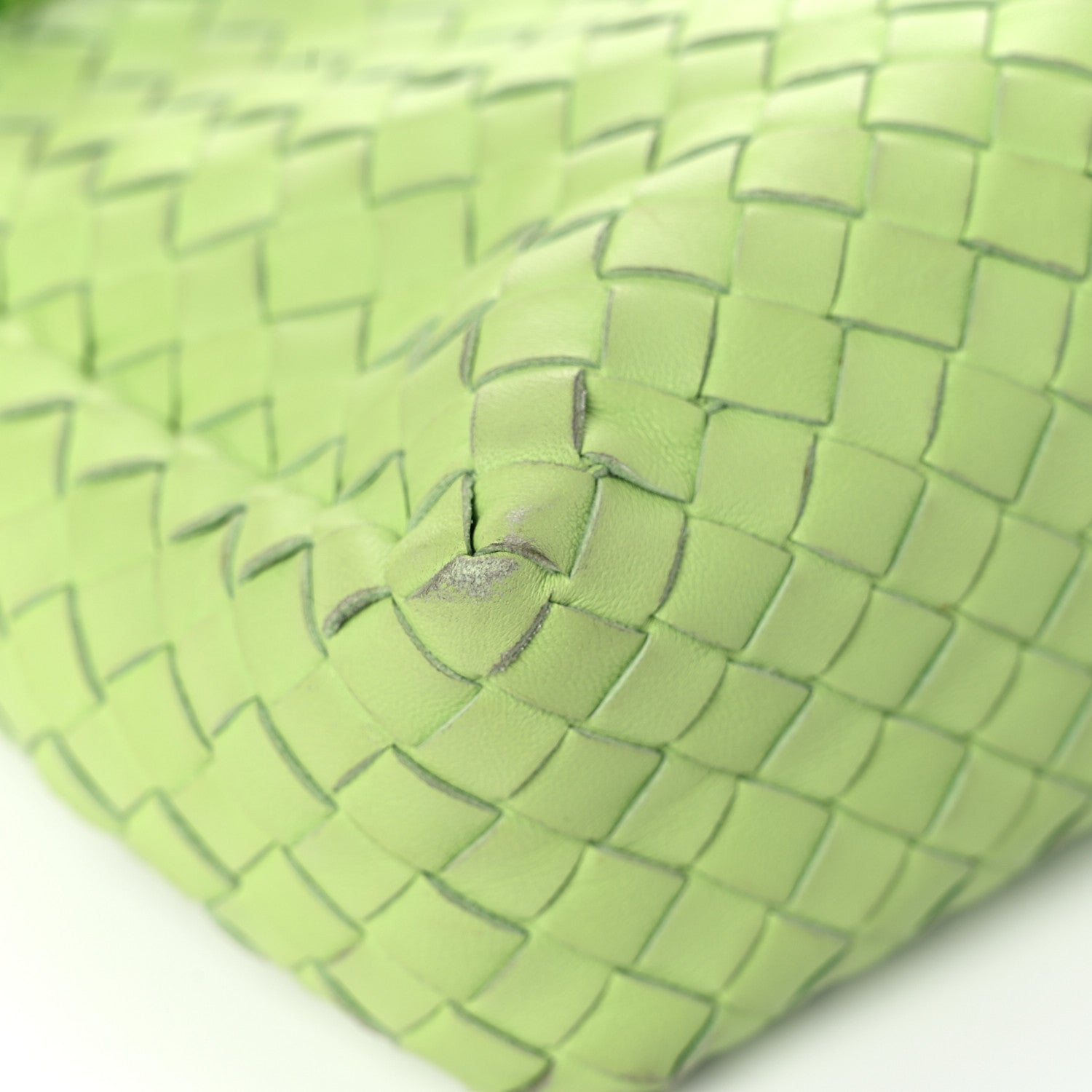 Bottega Veneta Nappa Intrecciato Crossbody Kiwi 7 of 14