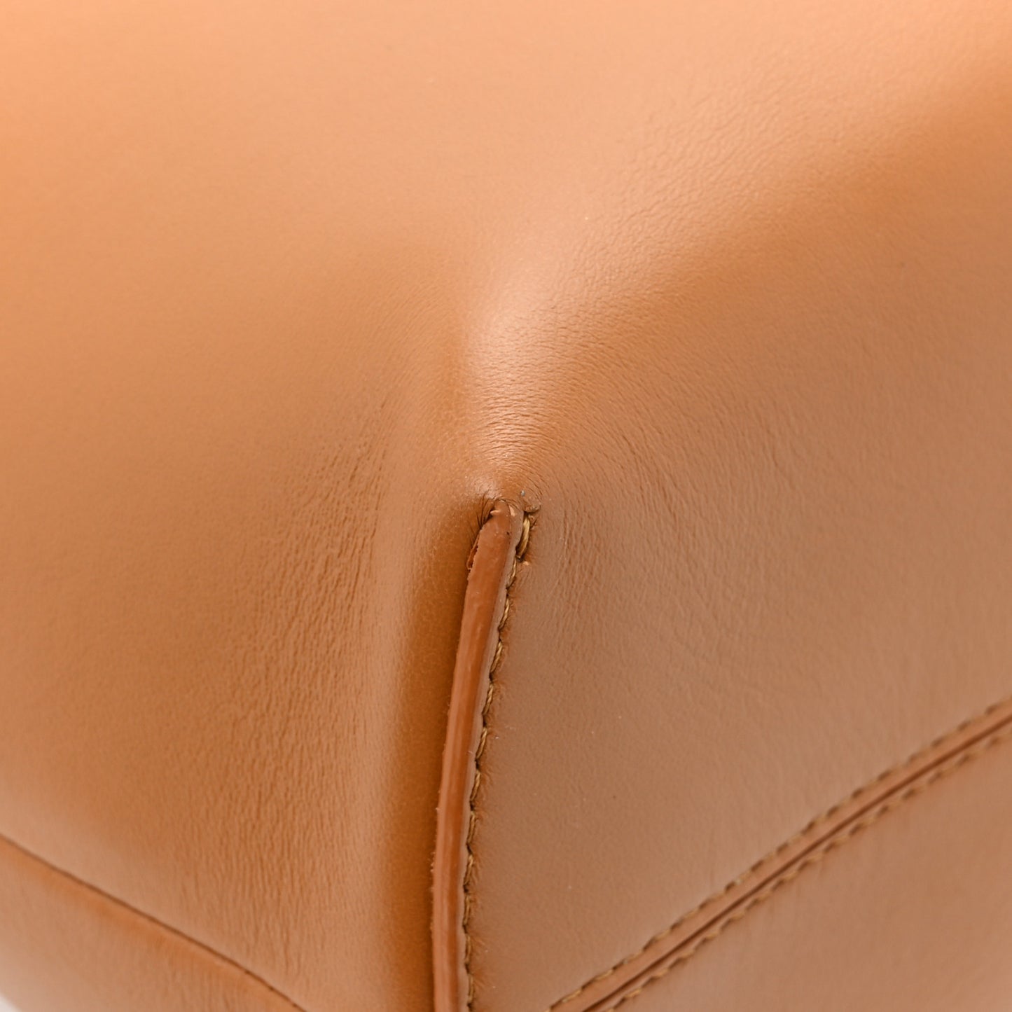Shiny Nappa Medium Fendi First Caramello