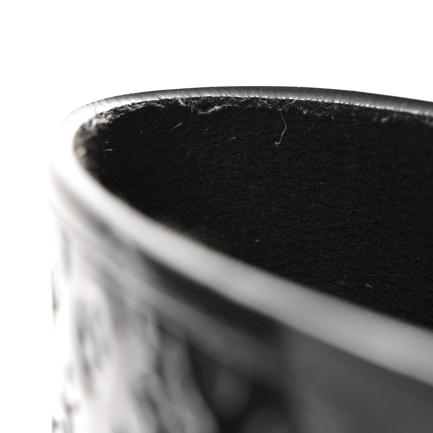 Louis Vuitton Rubber Embossed Monogram Splash Rain Boots 36 Black 8 of 9