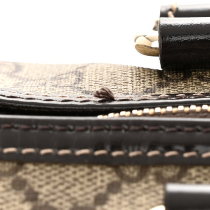 Gucci Monogram Canvas Medium Joy Boston Dark Brown 11 of 11
