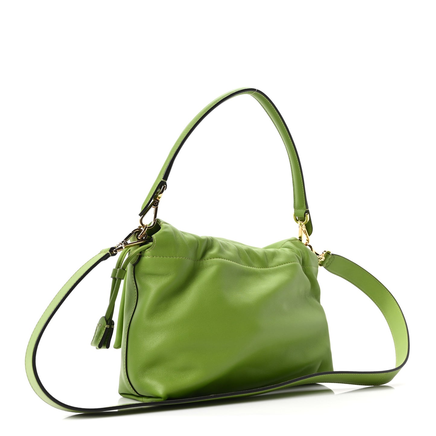 Nappa Medium Mamma Baguette Green